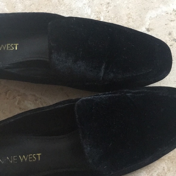Nine west xalan velour flats black 6 - Picture 7 of 8